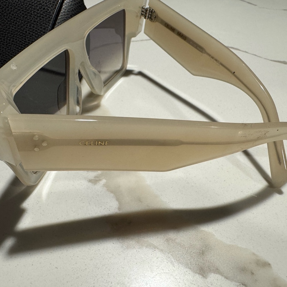 Celine Cream Sunglasses - Picture 2 of 5